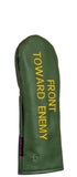 "Front Toward Enemy" Premium Leather Headcovers (IN STOCK)