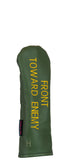 "Front Toward Enemy" Premium Leather Headcovers (IN STOCK)