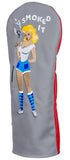 "Smoked It Pinup" Premium Leather Headcovers (PRE-ORDER)