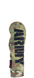 "ARMY" MultiCam Nylon Canvas Camouflage Headcovers