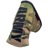 "ARMY" MultiCam Nylon Canvas Camouflage Headcovers