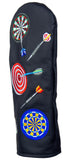 "Darts" Premium Leather Headcovers