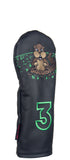 Gopher Black Headcovers