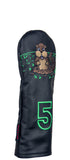 Gopher Black Headcovers