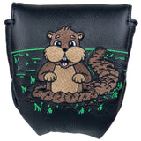 Gopher Black Headcovers