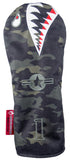 "Bomber/Warhawk" LIMITED EDITION MultiCam Black Nylon Canvas Headcovers