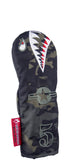 "Bomber/Warhawk" LIMITED EDITION MultiCam Black Nylon Canvas Headcovers