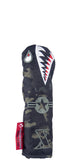 "Bomber/Warhawk" LIMITED EDITION MultiCam Black Nylon Canvas Headcovers