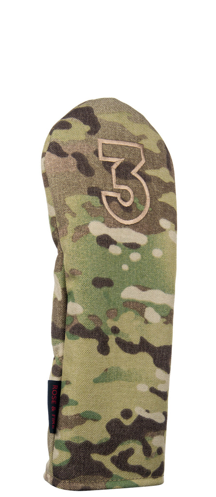 MultiCam Camouflage Headcovers (PRE-ORDER) – Rose & Fire