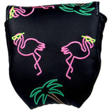 Neon Lights Flamingo Headcovers