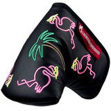 Neon Lights Flamingo Headcovers