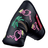 Neon Lights Flamingo Headcovers