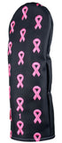 LIMITED EDITION Pink Ribbon Premium USA Leather Headcovers