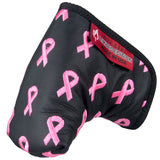 LIMITED EDITION Pink Ribbon Premium USA Leather Headcovers