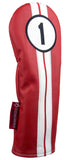 Limited Edition RED Racing Stripes Headcovers