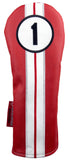 Limited Edition RED Racing Stripes Headcovers