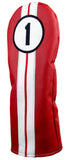 Limited Edition RED Racing Stripes Headcovers