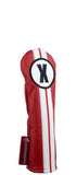 Limited Edition RED Racing Stripes Headcovers