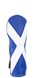 "St. Andrew's Cross" Scottish flag Premium Leather Headcovers (IN STOCK)