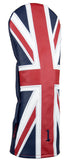 "Union Jack" UK flag Premium Leather Headcovers (PRE-ORDER)