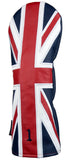 "Union Jack" UK flag Premium Leather Headcovers (PRE-ORDER)