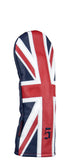 "Union Jack" UK flag Premium Leather Headcovers (PRE-ORDER)